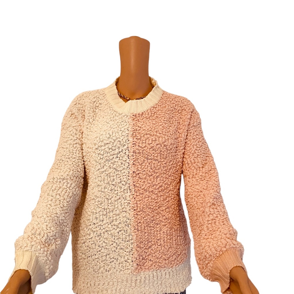 Pink And White Pullover - image 7